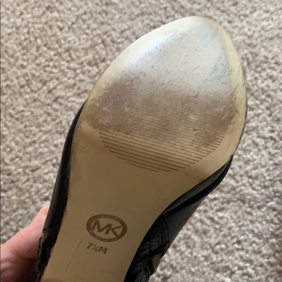 Michael Kors High Heel Black Bootie - Picture 6 of 6